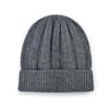 New Solid Color Pure Wool Hat Men Women Warm Knitted Wool Cap Autumn Winter Adults Casual Beanie Luxury Gifts