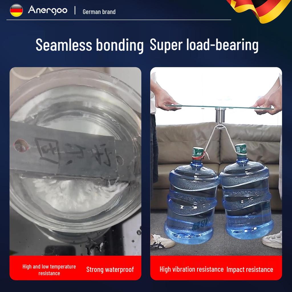 Epoxy Resin AB Glue: Clear, Strong, Quick-Drying Adhesive for Metal, Fishing Rods, Jade, Figurines, Ceramics, and Iron.