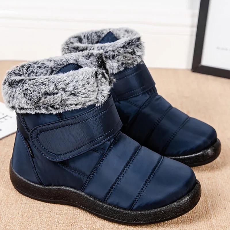 Fashion Snow Boots Women New Shoes For Women Platform Shoes Woman Fur Keep Warm Boots Ladies Soft Plush Botas Mujer Winter Shoes Women