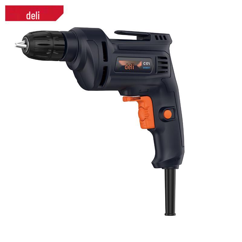 DeLI 500W Corded Electric Drill CN plug (adapter included)