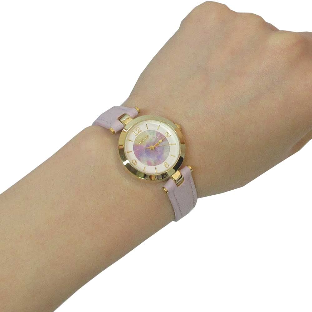 Fieldwork Analog Epi Leather Strap White ST216-1 Women's Watch,