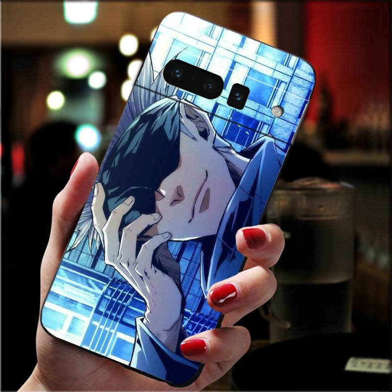 Phone Case For Google Pixel 10 Pro XL 9 Pro XL 9A 8 7 6 Pro Pixel 8A 7A 6A Pixel 8 7 6 5 Anime Jujutsu Kaisen Gojo