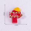 Cute Snowman Santa Claus Ornament Christmas Decoration Creative Diy Desktop Small Ornament Miniature Figurines Xmas Gifts