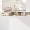 Wire Mesh Storage Basket Organizer Home Decoration Hanging Pullout Drawer for Dining Room Counter Bedroom Under Desk Pantry New