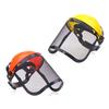 Chainsaw Face Shield Full Protection Safety Mask Mesh Visor Face Shield Anti-Splash Face Guard for Gardening Yard Work And Wood Cutting
