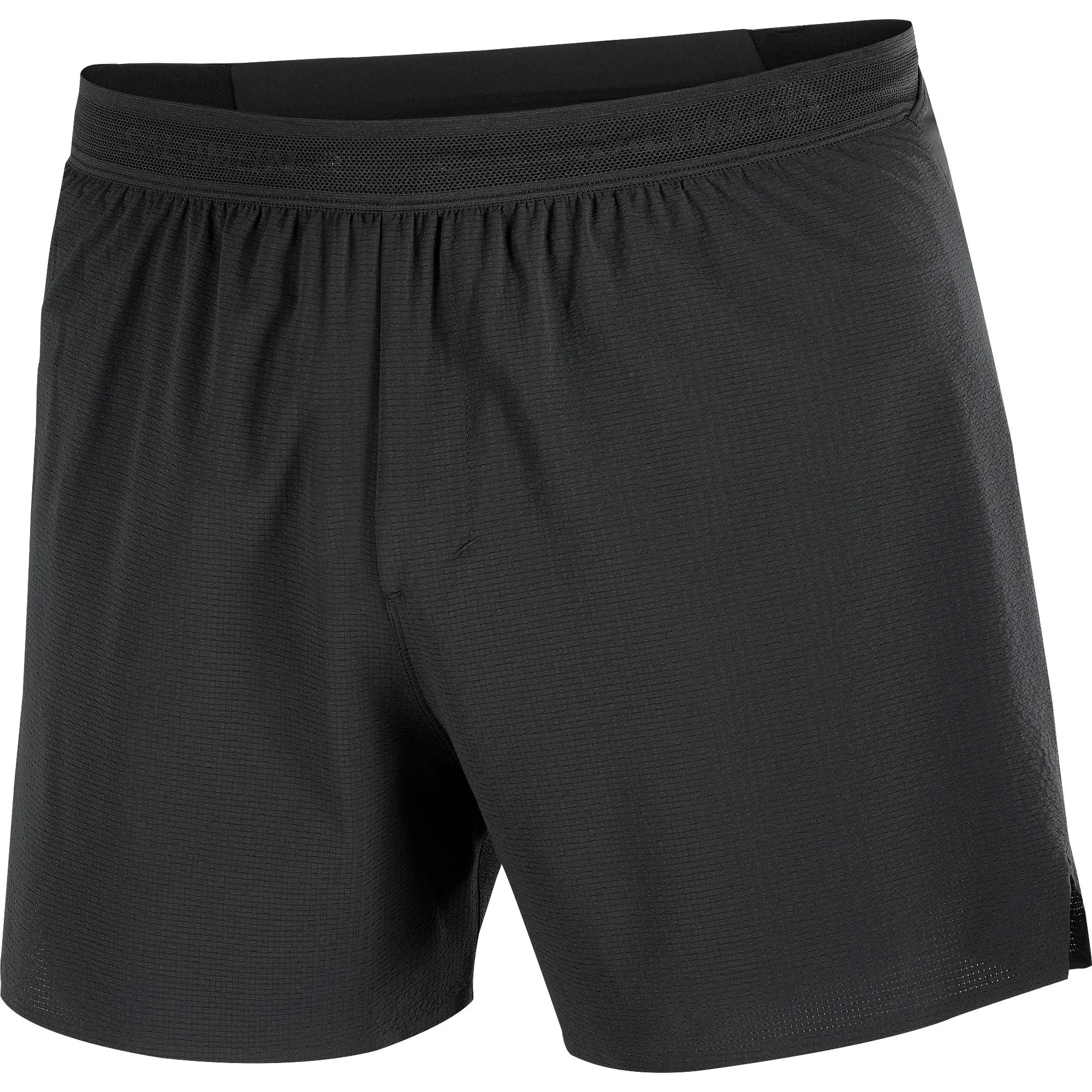 Salomon Sense Aero 5 Breathable Quick-Dry Solid Color Running Shorts Men shorts C27693 S