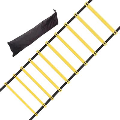 Fotbolls Agility Övningsstege För Sport Tennis Hockey Träning Fotbolls Hastighetsträningsstege 5m 10 sektioner Hoppstege