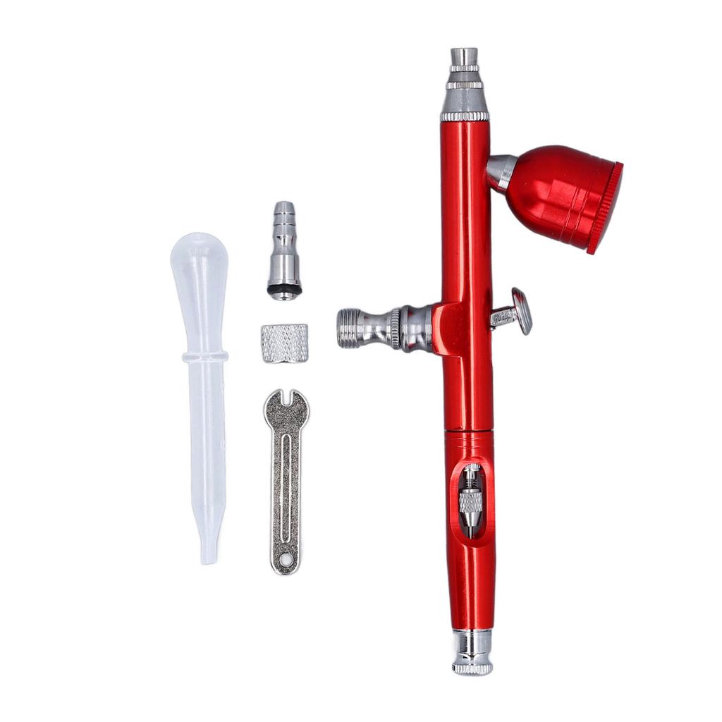 Airbrush Gun 0.3mm Nozzle 6cc Cup Uniform Spraying Air Brush Paint Spray Gun for Model Painting Furniture Repair