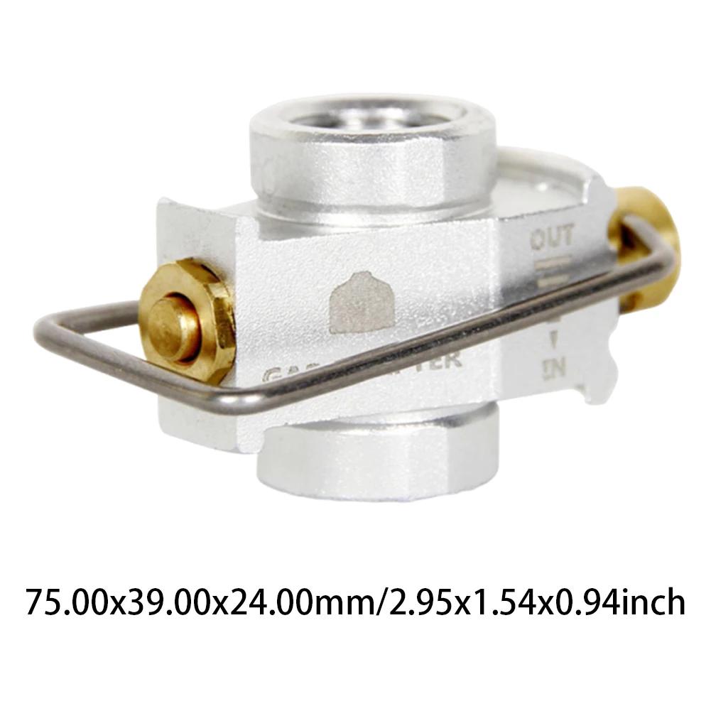 1/2Pcs Outdoor Camping Hiking Stove Burner Adaptor Furnace Converter Connector Leakproof Gas Cartridge Tank Cylinder Adapter