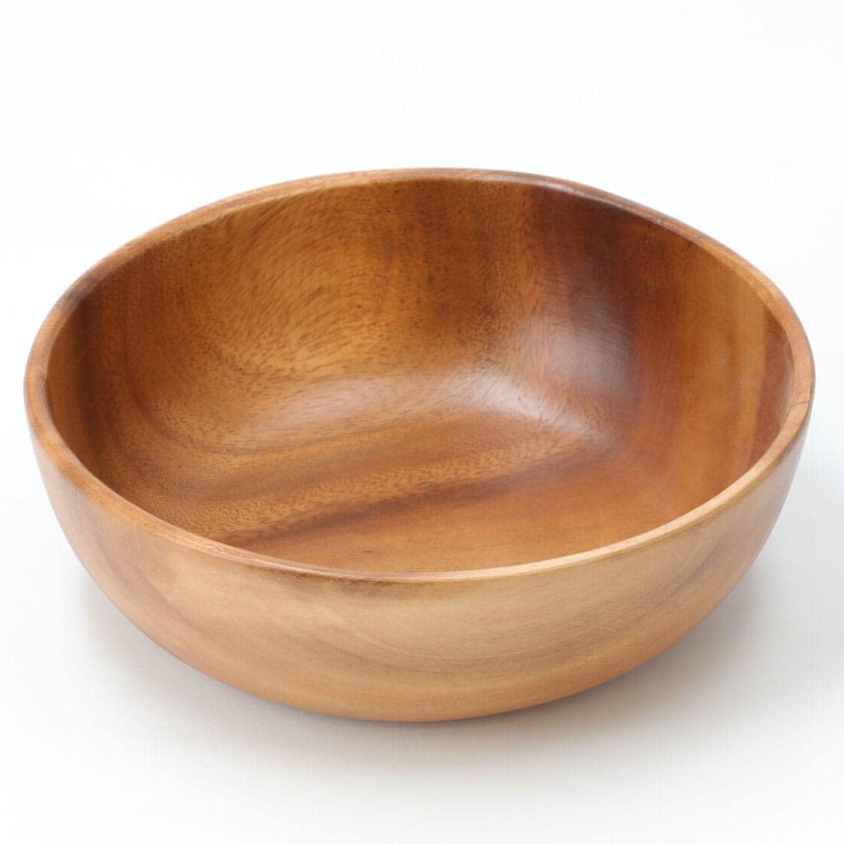 

NITORI Round Bowl G Acacia Medium Brown 23cm 8964187