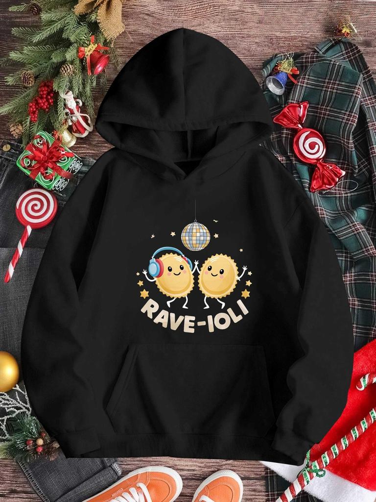 Men's and Women's Plus Size Print Top, Loose Casual, Soft, Comfortable and Breathable, Outdoor Sports Loose Pullover Hoodie