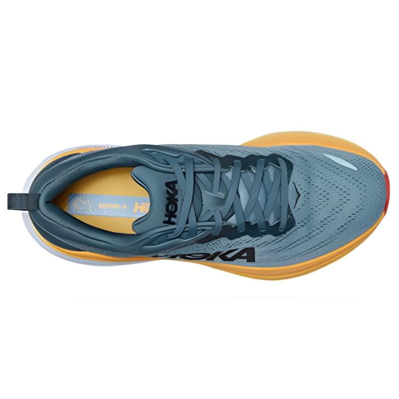 HOKA One One Bondi 8 Goblin Blue Mountain Spring Sneaker 1123202-GBMS