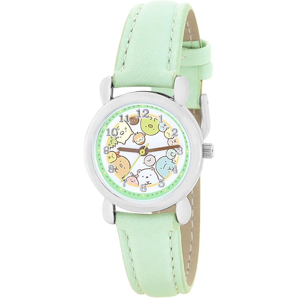 Sumikko Gurashi Junior Watch Green Kids Timepiece with Easy Read Dial and Adjustable Strap
