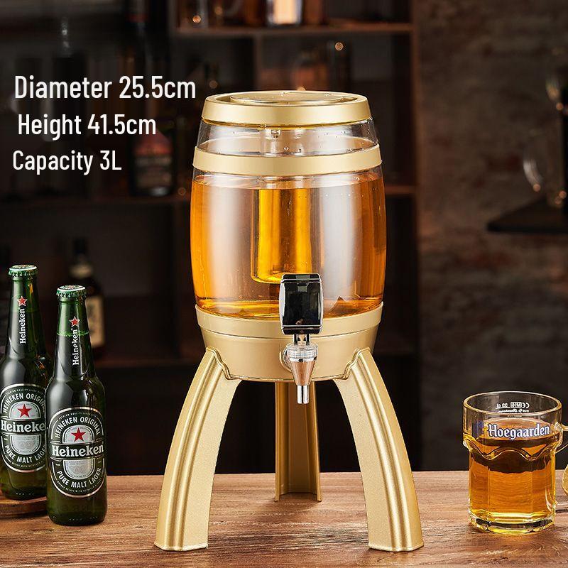 Luminous Bar & KTV Beverage Dispenser Tower