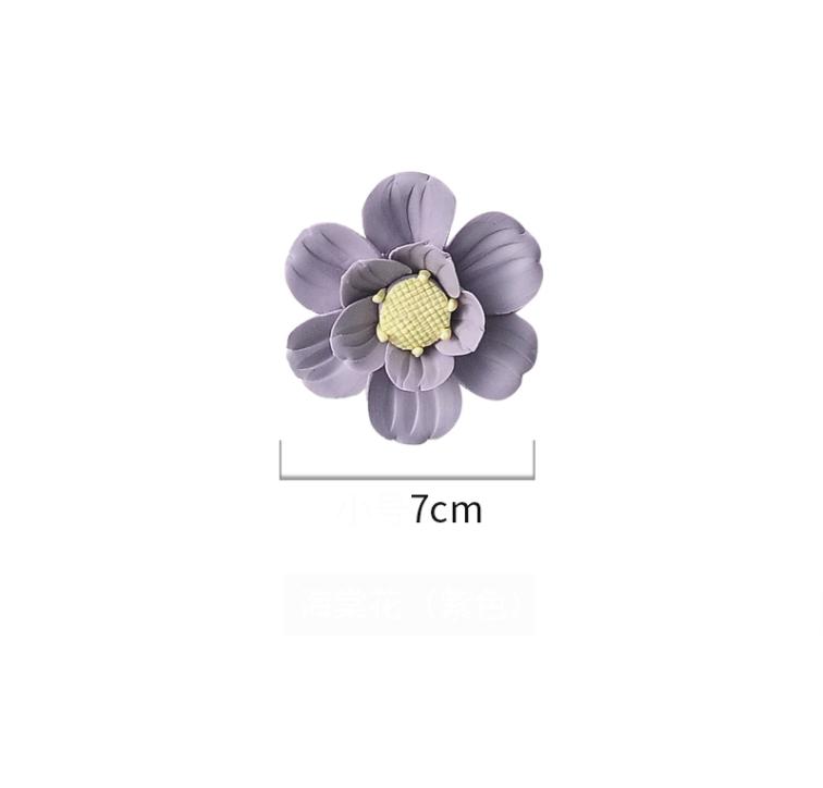 Decorațiune Murală Creativă din Ceramică cu Flori pentru Perete, Decor pentru Casă, Perete de Fundal pentru Canapaua TV, Artizanat Agățat, Magazin, Hotel, Pridvor, Autocolant de Perete Decor