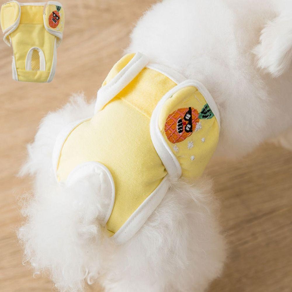 Auslaufsichere Hunde-Physiologische Hose Cartoon Haustierwindel Neue Hunde-Menstruationshose Haustierbedarf