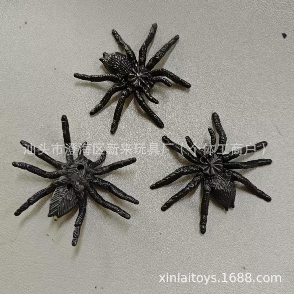Tricky Spider Toy Simulation Spider Model Children'S Toy Insects Halloween Props Spider Toy Simulation