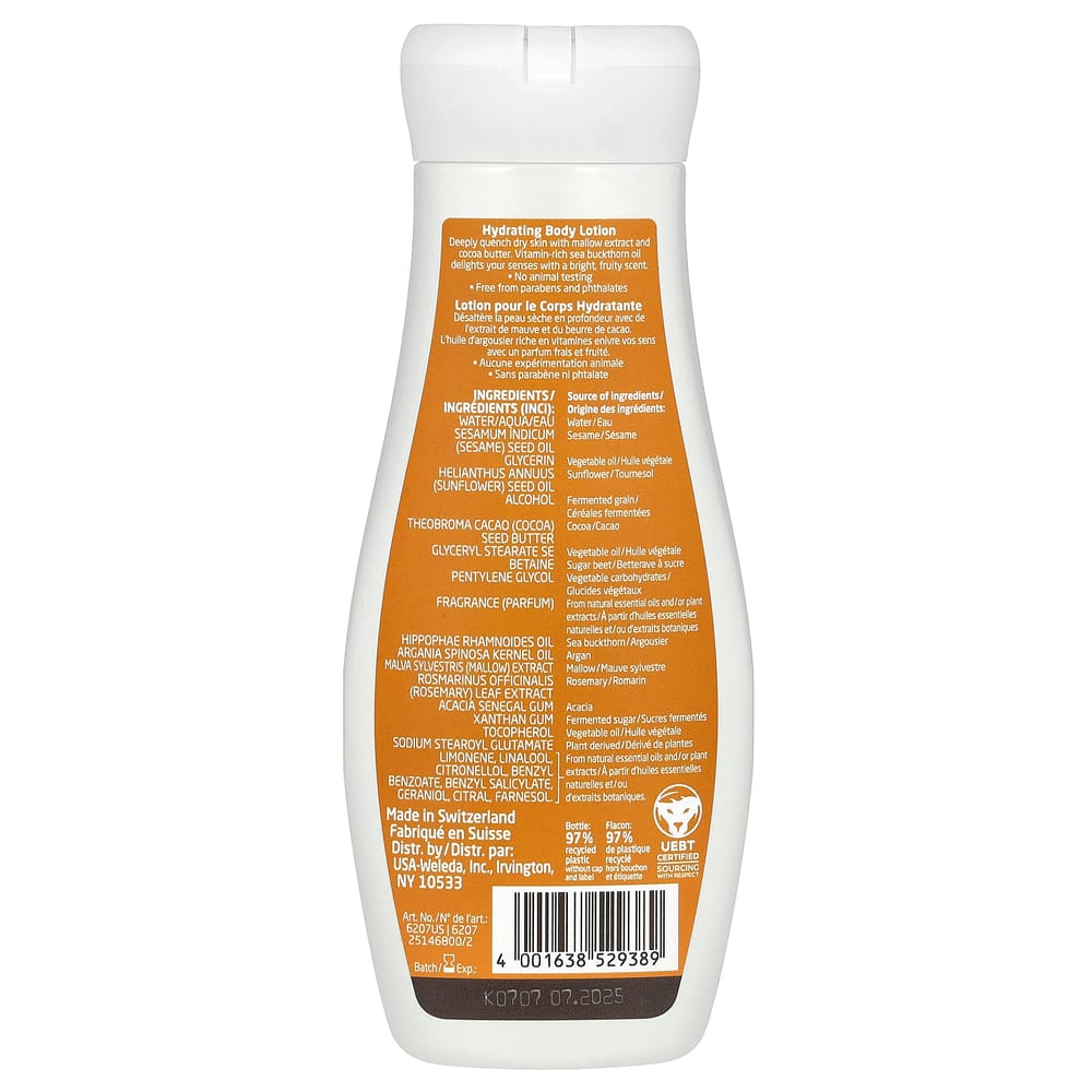 Weleda Hydrating Body Lotion with Sea Buckthorn Extract 200ml (6.8fl oz)
