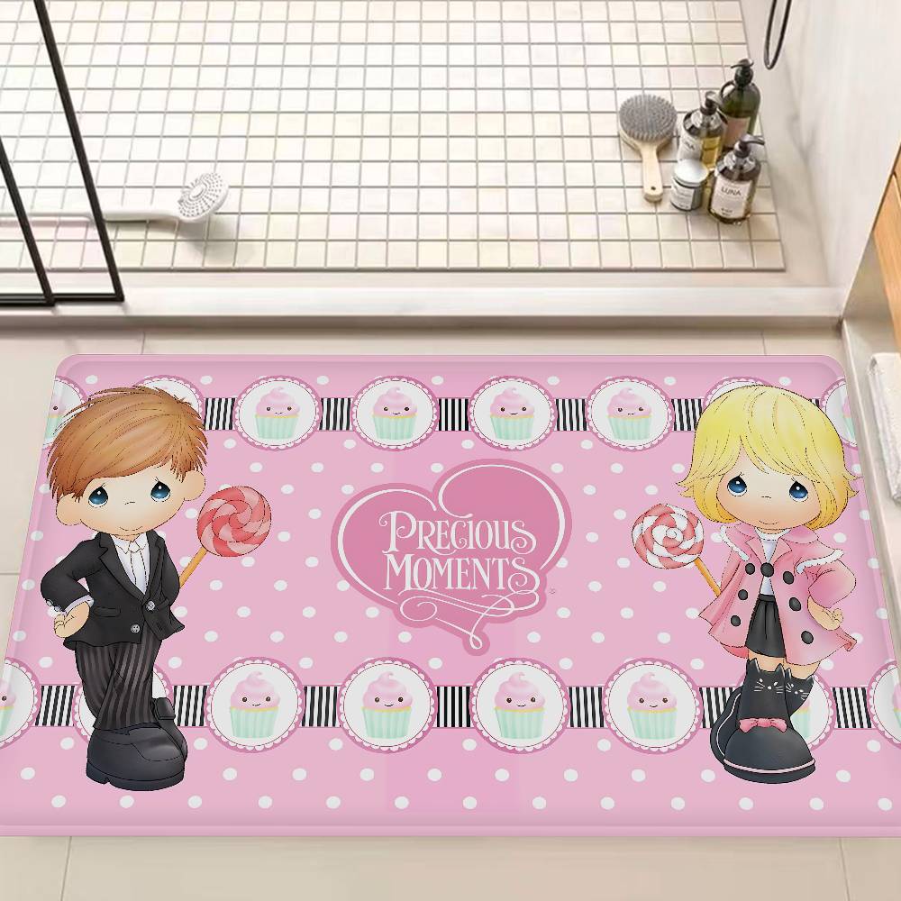 

Collectible Brand P-Precious Moments Entrance Door Mat Nordic Style Home Doormat Bathroom-Toilet Mats Bedroom Hotel Decor Mat 40x60cm