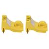 2 Pcs Miniature Circuit Breaker Lockout High Mechanical Strength Nylon Pin Out Circuit Breaker Safety Lock