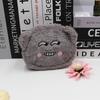 Plush Cartoon Bear Coin Purse With Embroidered Animal Design For Girls And Teens