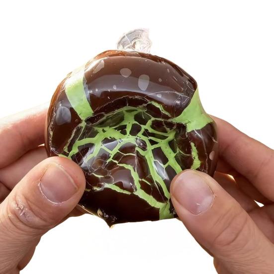 

Хрустящий Шоколадный Шарик Игрушка-Пищалка с Восковым Покрытием Снятие Стресса Медленно Поднимающаяся Формируемая Шарик Сенсорная Игрушка-Скрипучка Инструмент для Декомпрессии Вечеринка светло-зеленый