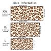 Leopard Print Mousepad Xxl Girl Pad Keyboards Mat Rubber Gaming Mousepad Desk Mat Size For Large Edge Locking Game Keyboard Pad