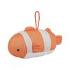Livheart Relax Bath Body Clownfish Bath Sponge, (Total Length Approx. 16cm), Accessories, 97827-21