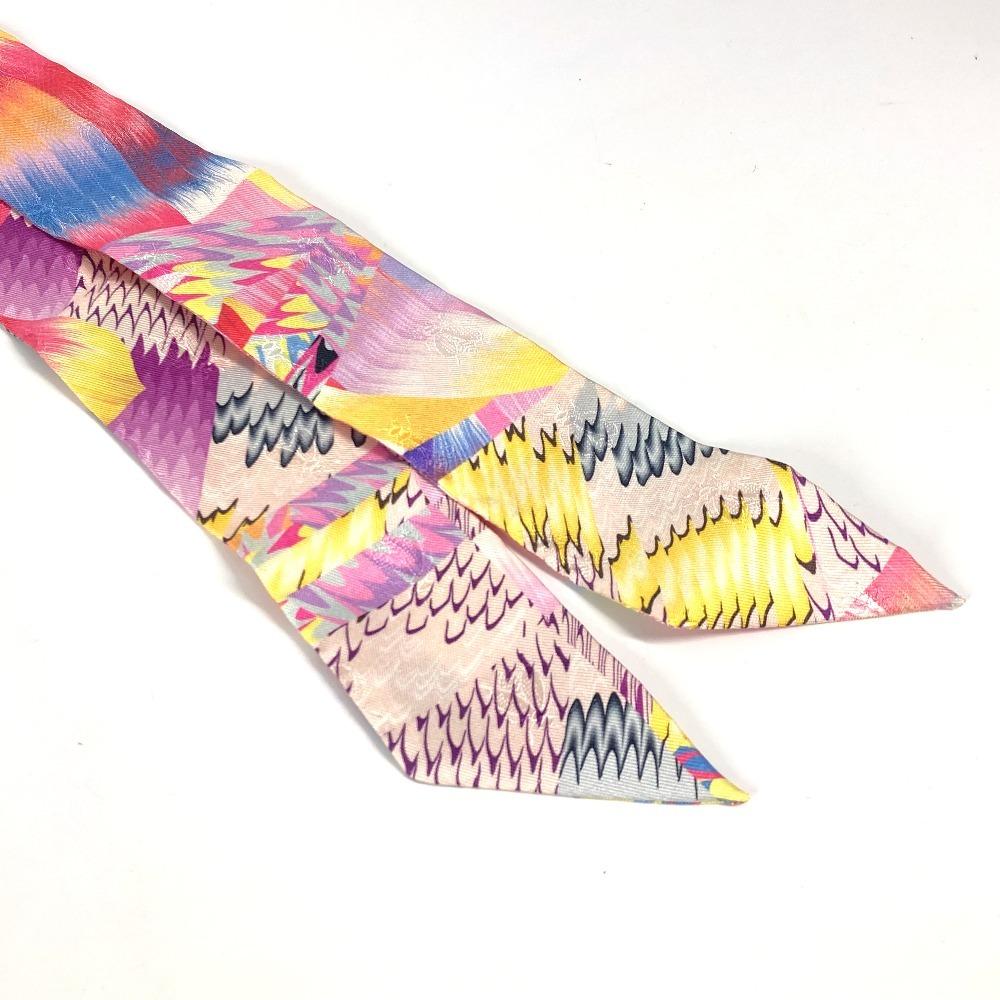 HERMES Twilly Twilly Kyoto Marble Scarf silk Multicolore Unused
