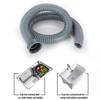 Universal Double Head Kitchen Sink Drain Hose (Extension) - Stretchable Flexible Pipe For Double Bowl