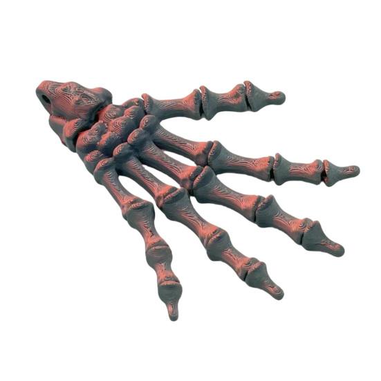 Ghost Hand Decoration Realistic 3D Printed Skeleton Hand Model Haunted House Ornament DIY Project Accent