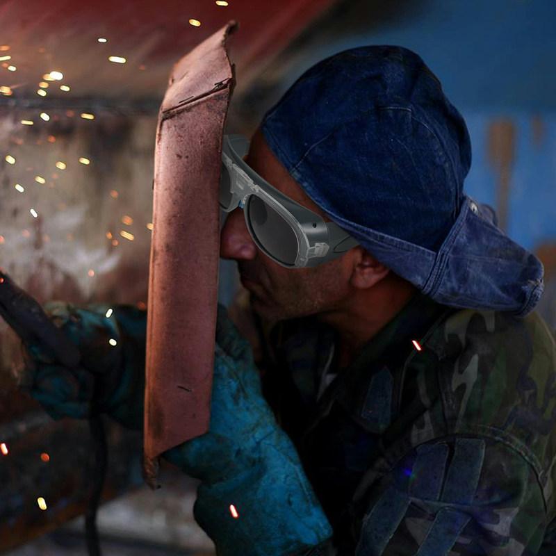 3Pairs Work Safety Glasses Welding Protective Eyewear Impact Resistant Lightweight Lens Welding Gear Welder Glasses