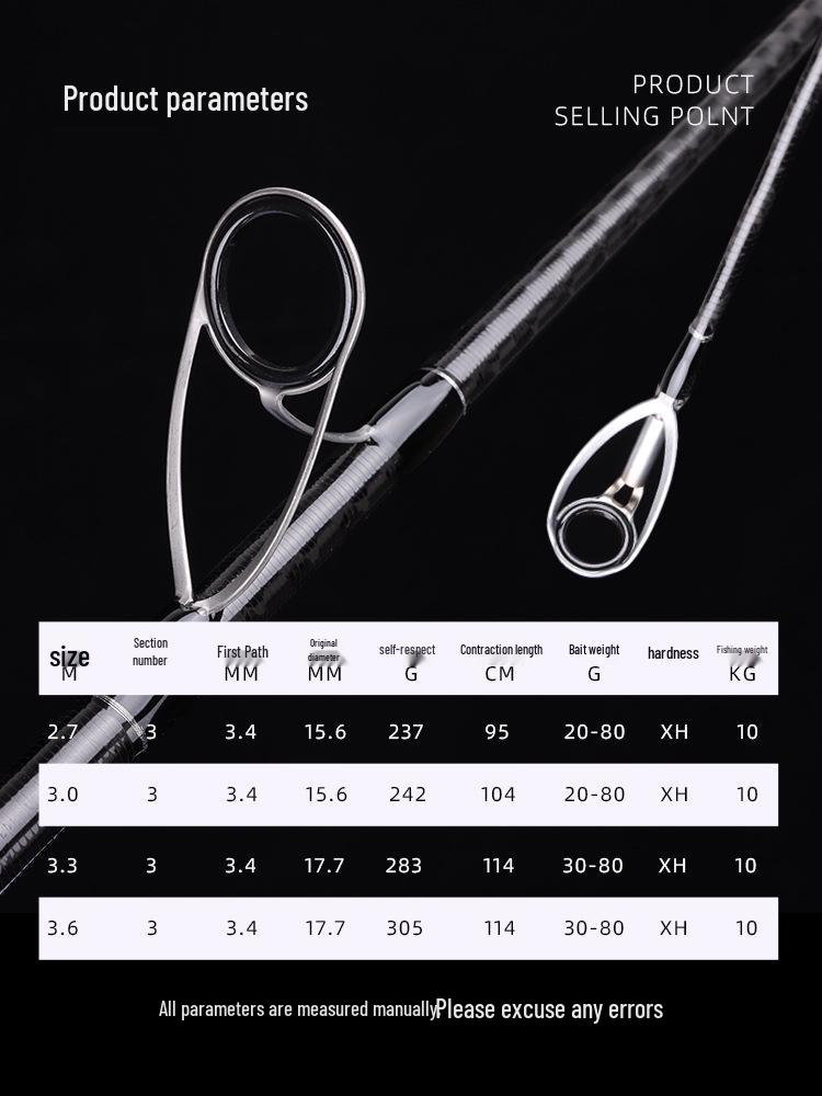 2025 Dongdiaozhu XH Super Hard High Carbon Anchor Fishing Rod - Ultra Light and Strong