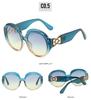 2023 Retro Oval Goose Egg Sunglasses - Versatile Large Frame with European & American Style