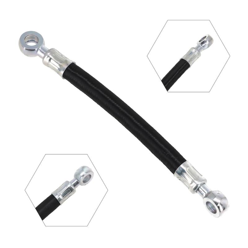 Alternator Front Brake Body Side Hose MD050196 MD307104 for L200 K34T K74T KB4T Automotive Accessories Replacement Hose