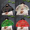Colorful Hand Painted Fan Wooden Chinese Vintage Fan Portable Spanish Wood Fan  Home Decor