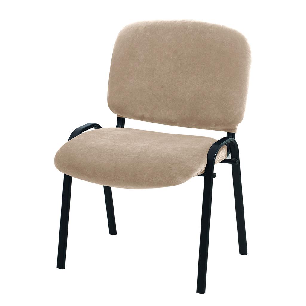 2Pcs/Set Solid Color Velvet Folding Dining Chair Cover Office Chair Backrest Seat Covers chair Slipcovers for Office Wedding