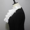Jabot Collar Lace Wrist Cuffs Shirt Blouses Dress Removable Sleeves Ruffled Wrist Cuffs for Women Girl Photography