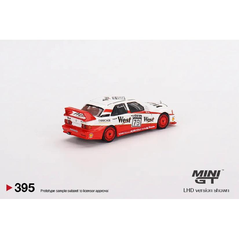 

MINI GT 64 Mercedes-Benz 190E 2.5 16 Evolution II 1991 DTM #78 Lohr с левым рулем MGT00395-CH