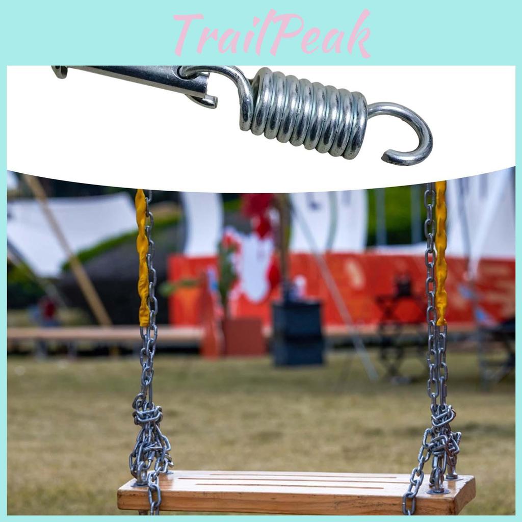 Swing With Sturdy Cross Spring Rivet For Hammocks Hanging Chairs Attachments