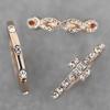 of Rings Simple Cubic Inlaid Zirconia Stackable Princess Female Jewelry, Create an Unique Stacking