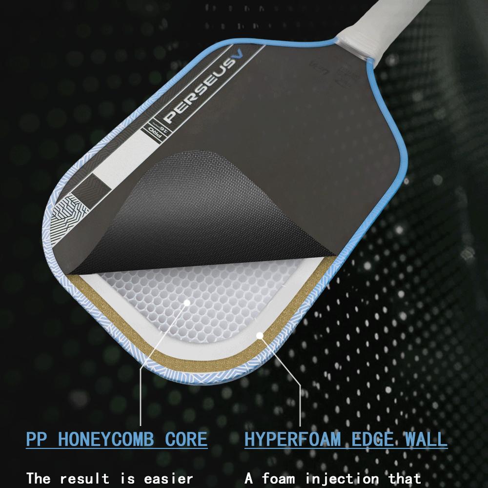 GEN5 Pickleball Paddle jola Style T700 Carbon Fiber PROV Inner Core Secondary Hot Press Integrated Professional Training Paddle