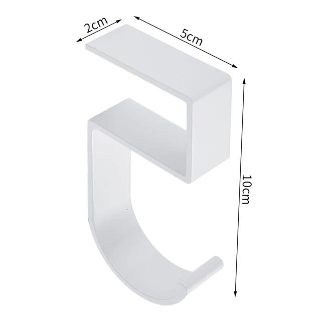 Tisch-Taschenhalter Tragbarer Taschenhalter Schule Büro Schreibtischkante Taschenhaken Desktop Rucksackhalter Stanzfreies Schreibtischseiten-Handtaschengestell