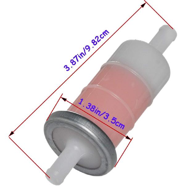 HIFROM 11029-1004 Luftvorfilter Öl Kraftstofffilter Zündkerze Wartungskit Ersatz für Kawasaki KAF300 KAF400 KAF620 Motor Mule 500 520 550 600 610