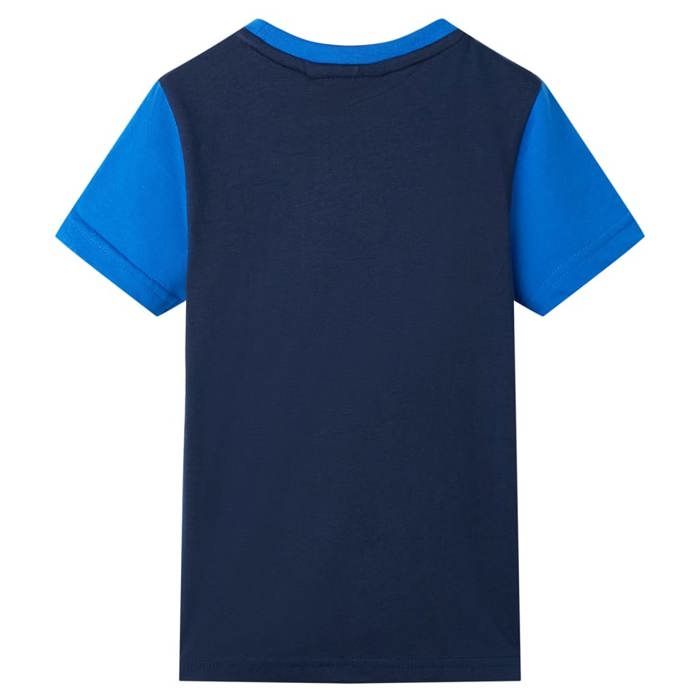 Blue and Navy Blue T-shirt for Children 92/104/116/128/140