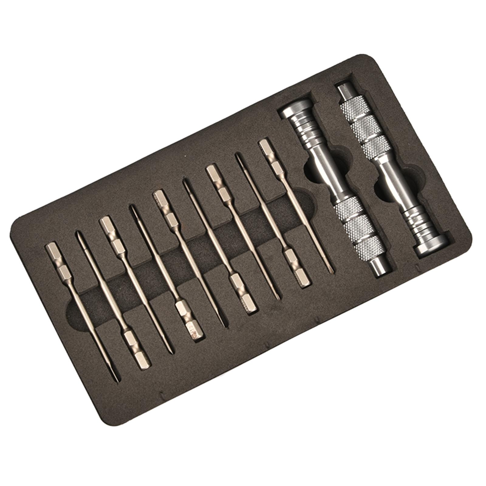 

Convenient 11 in 1 Ratcheted Screwdriver Set for Gadget Electronics Fixing Tool for Enthusiasts Electronic Hobbyists