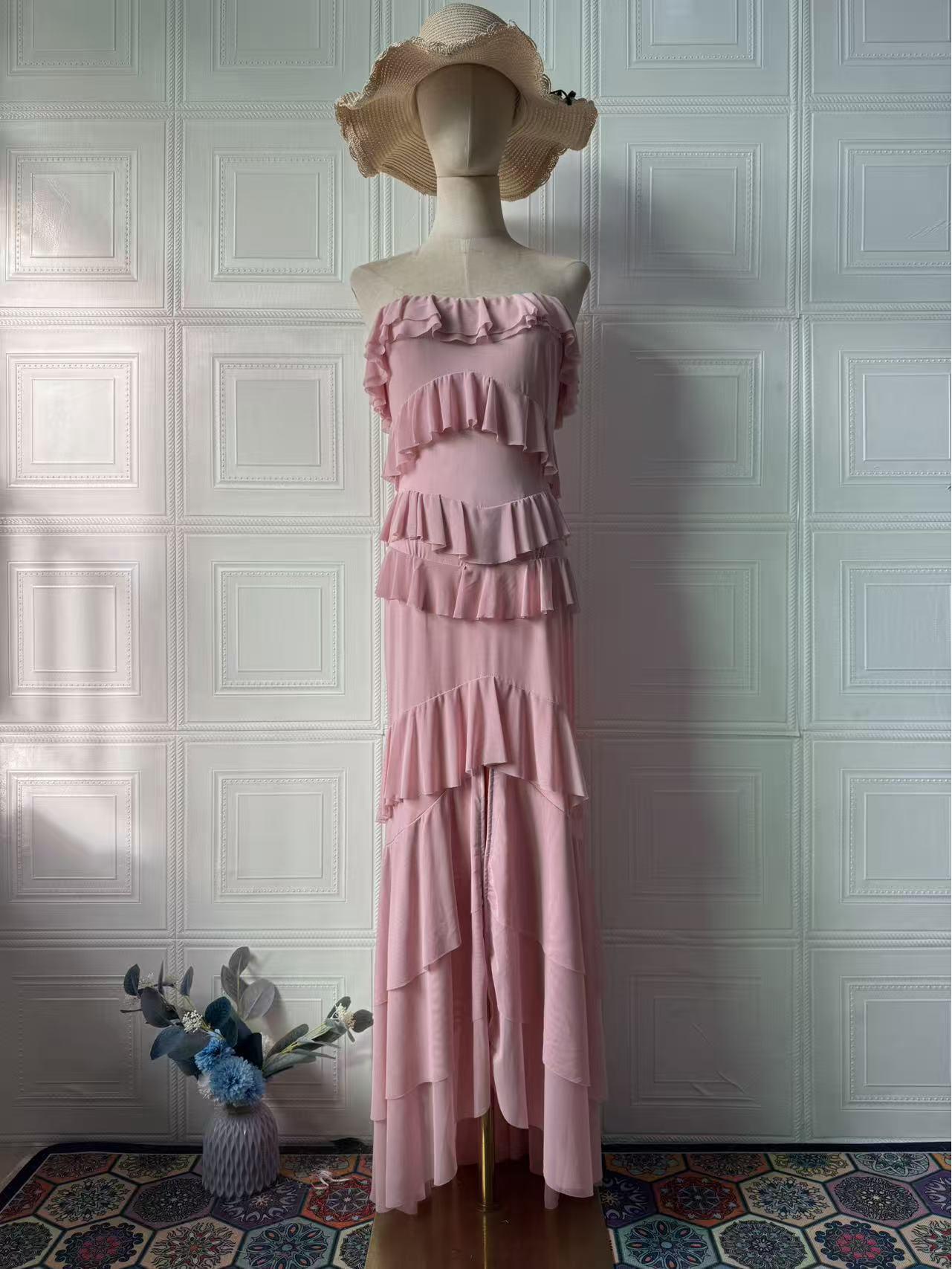 Elegant Sleeveless Autumn Dress 2025: European & American Style Small