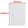 TAKAGI Antibacterial Sheet Cutting Board White S Cutting Board White Small Mini Lightweight Compact Scale Soft Dishwasher Safe Cutting Board Made in