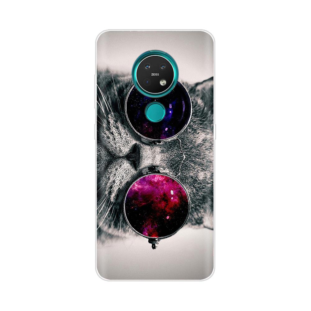 For Nokia 3.4 Back Cover Silicone Phone Case for Nokia 3.4 2020 Case 6.39 Inch Flower Funda Coque Capa Bumper Protect Shell Bag