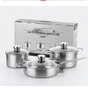 Lecook 304 Stainless Steel 3-Piece Cookware Set